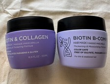 Luseta Biotin B-Complex  Collagen Hair Mask 16.9 oz Bundle of Two