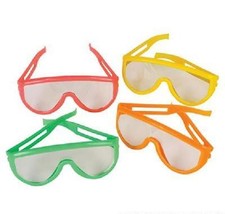 12 PAIRS NEON SUNGLASSES CHILDRENS KIDS Party Favor Luau Free Shipping