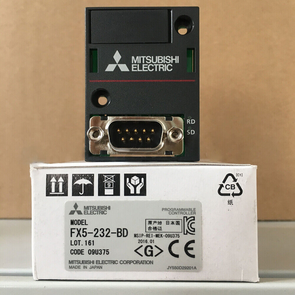 ミンミンMitsubishi PLC FX5-232-BD 1PC Mitsubishi PLC Programmable Controllers Module FX5