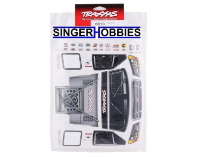 TRAXXAS 6813 Decal Sheet, Slash 4X4 TRA1