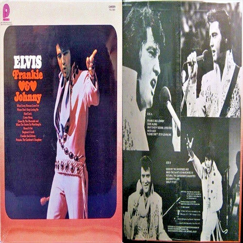 King ELVIS Presley "FRANKIE & JOHNNY" Soundtrack Pickwick 1st Press SEALED VINYL - product listing photo