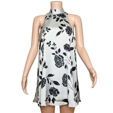 NWT SHOW ME YOUR MUMU Dusk to Dawn Floral Print V-Back Mini Dress - Small