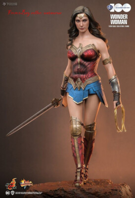 Perfect Hot Toys Mms 698 Warner'S 100th Anniversary Wonder Woman