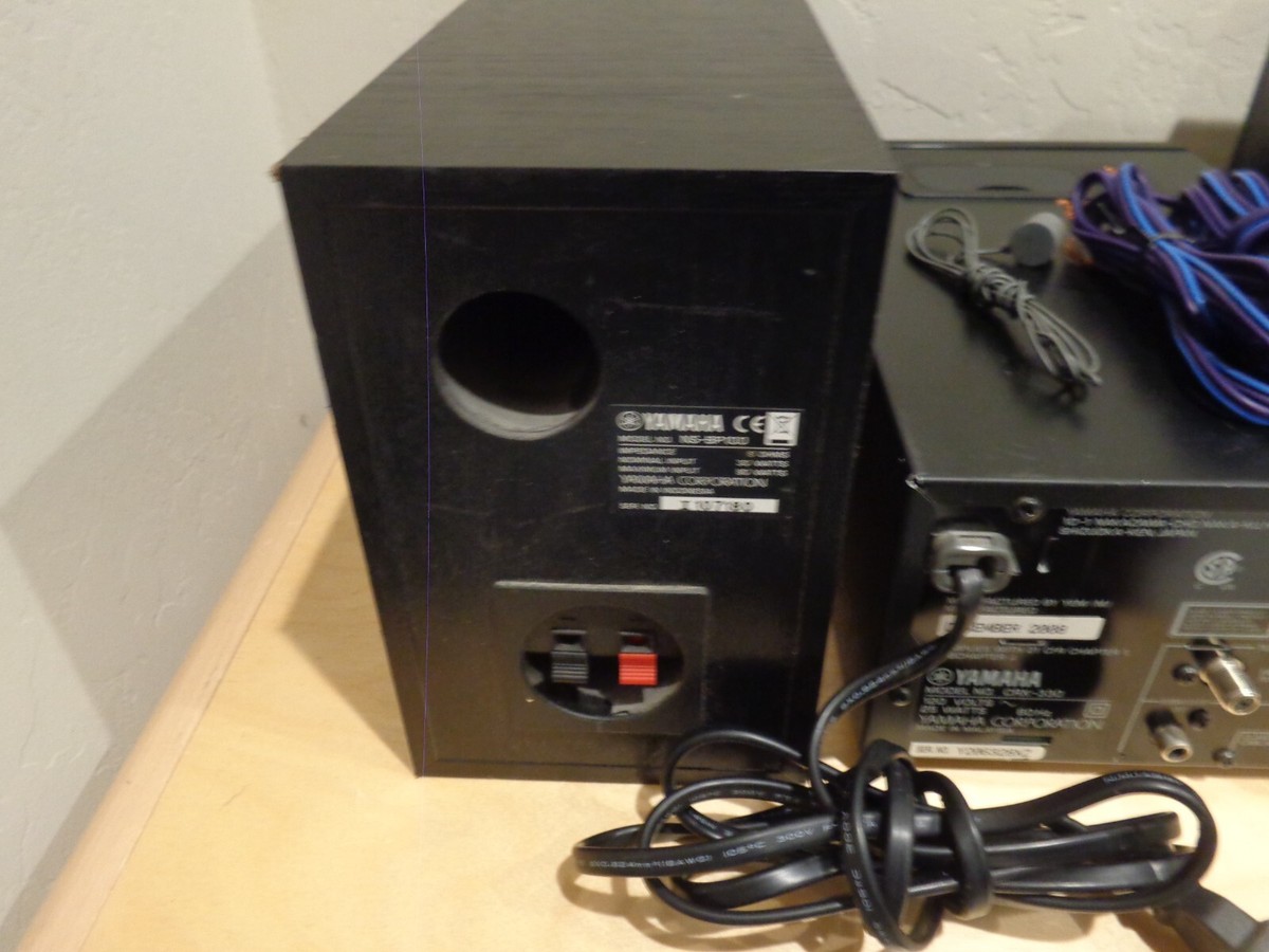 Yamaha CRX-330 Shelf Stereo CD, iPOD, RADIO & USB Player With