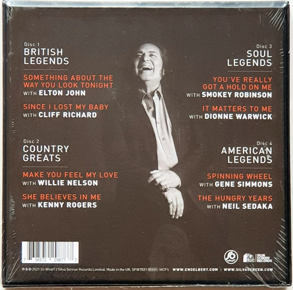 4 x 7" Engelbert !  Calling  Boxset !  Neu und Original versiegelt ! - Bild 2 von 2