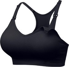 Support Nursing Bras for Breastfeeding Medium Impact Maternity  Nursin Size:M 