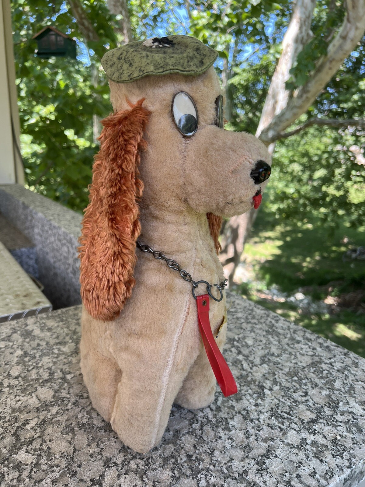 VINTAGE JEE BEE CREATIONS STUFFED PLUSH FRENCH POODLE WITH BERET | eBay