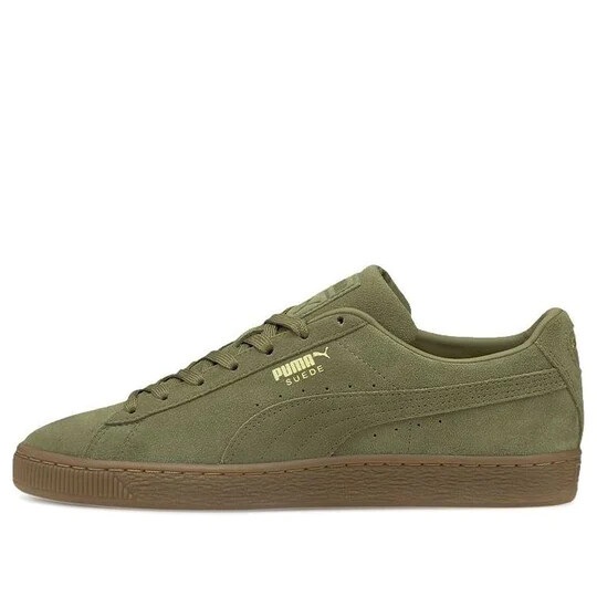 13 МУЖСКАЯ обувь из замши PUMA GUM 381174-04 Burnt Olive/Резинка