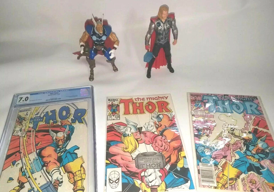 Figuras de acción Thor Thunder God Marvel Chris Hemsworth Beta Ray Bill Vengadores Foto 3 de 4