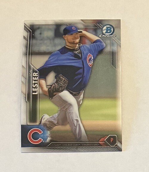 Jon Lester 2016 Bowman Chrome Vending #17 Chicago Cubs