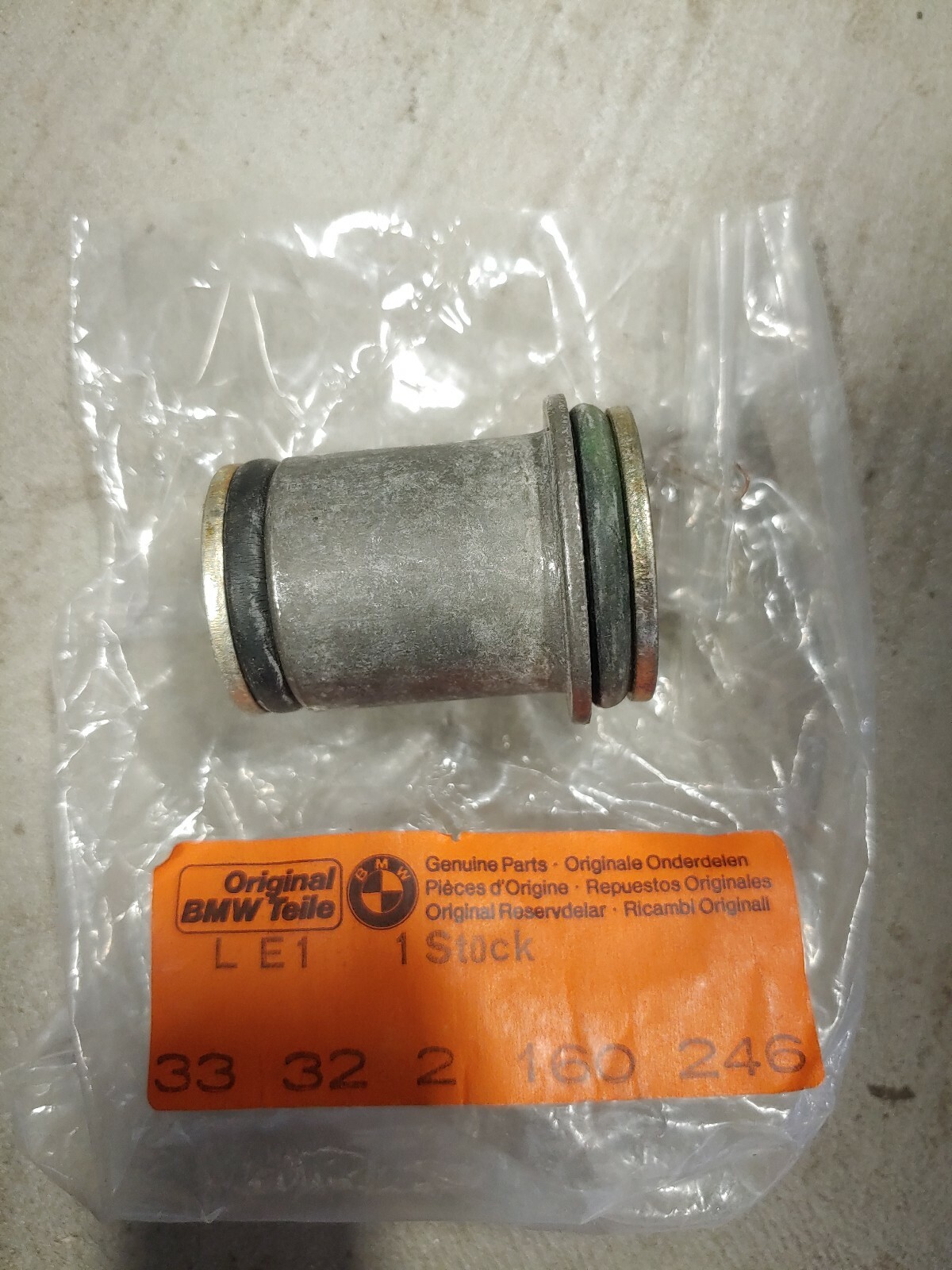 BMW M1 Outer lower rear control arm suspension bushings Part# 33322160246. NOS.