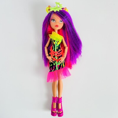 Monster High Puppe: Electrified - Clawdeen Wolf. Haarsträubende Ghule TOP  