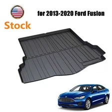 for 2013-2020 Ford Fusion Gas Engine Rear Trunk Tray Cargo Liner Mat Black
