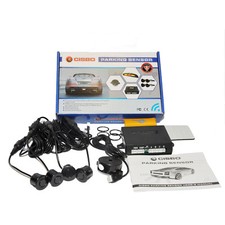 REVERSE PARKING SENSORS 4 SENSOR AUDIO BUZZER ALARM CANBUS FREE NEW DESIGNED