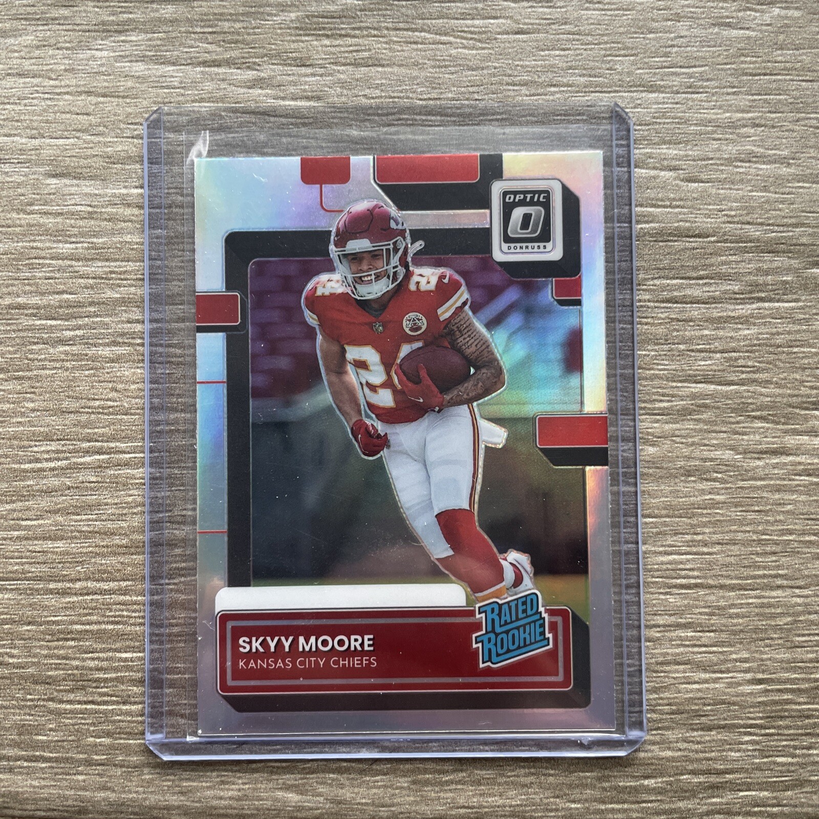 2022 Donruss Skyy Moore Silver Optic Preview Rated Rookie