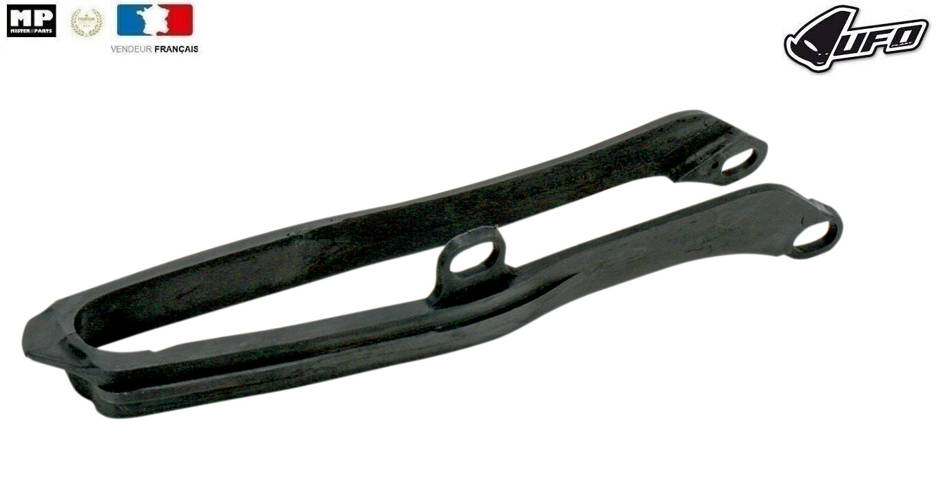 Patin de bras oscillant UFO noir premium pour moto Honda CR 125 R 1995-1997