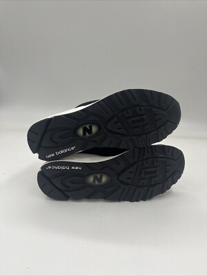 New Balance 990V2 Black Lifestyle Sneakers M990BL2 Men's Size 7.5