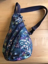 Sakroots On the Go Sling Backpack Bag Turtle Ocean Nautical Print