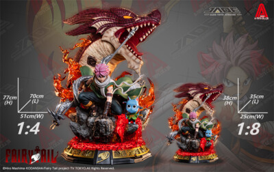 JADE TOYS Studios Fairy Tail Natsu Resin Model Etherious Natsu