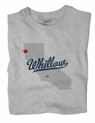 Whitlow California CA T-Shirt MAP
