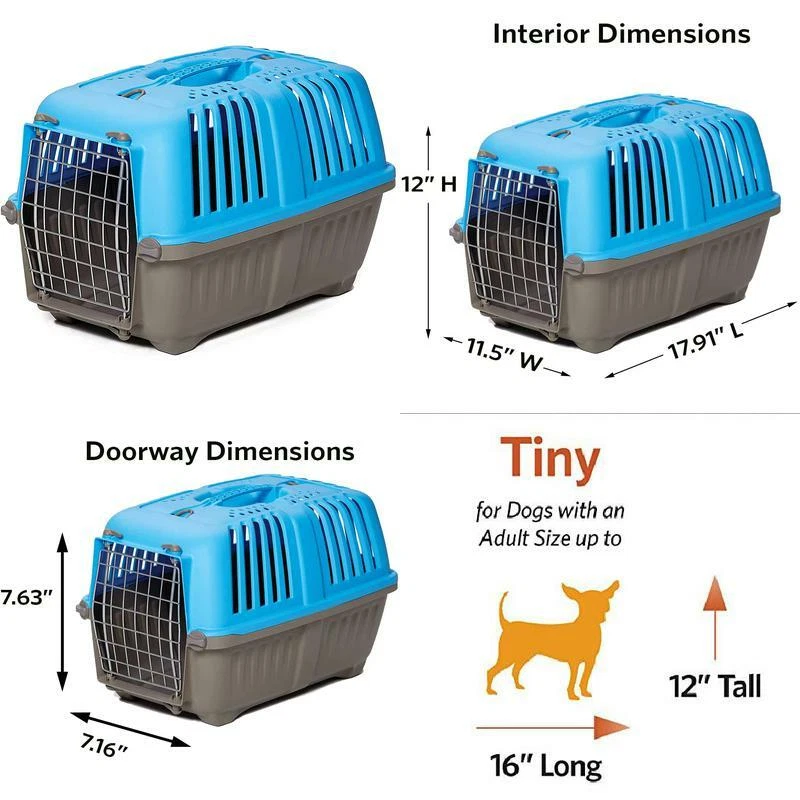 Midwest Spree Travel Pet Carrier Dog Carrier Features Easy