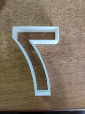 Ausstecher Nummer 7 Sieben / Ausstecher / Aus...