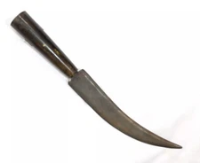 Small Dagger Katar Knife Damascus Steel Blade Resin Handle Handmade F805