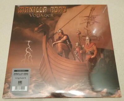 MANILLA ROAD - Voyager, SILVER Vinyl, Reissue LP + 10'' 2022 (High Roller)