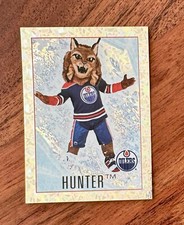2023-24 Topps Hockey Stickers Mascot Hunter Edmonton #190
