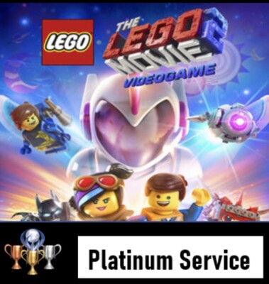 Lego Movie 2 Videospiel Platinum Trophy Service - Sony PlayStation 4 - PS4