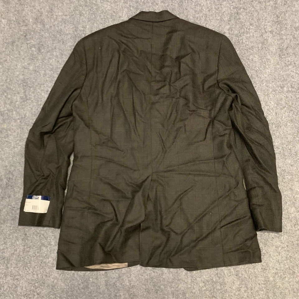 Novo com etiquetas Chaps Ralph Lauren Blazer Masculino 41R Botão de Lã de Seda NOVO - Imagem 2 de 4