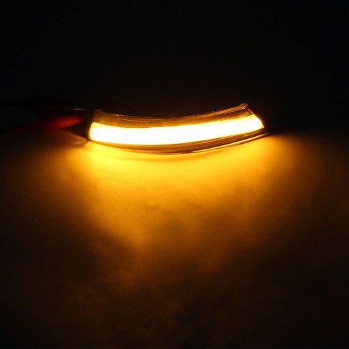 Dynamic Turn Signal LED Side Mirror Indicator Blinker Lights For Ford Focus 2 3 - Picture 5 of 12