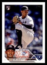 2023 Topps Update  #US279 Jhony Brito New York Yankees RC