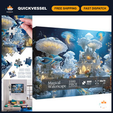 Magical Waterscape Jigsaw Puzzle for Adults - 1000 Pieces Fantasy Ocean Art