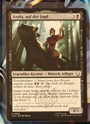 Azula, auf der Jagd TLA-85 - Uncommon - NM - Deutsch - MTG - Avatar -On The Hunt