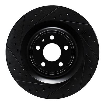 Dynamite Friction Rear Driver Side Disc Brake Rotor for 15-18 Macan (633-02102L)