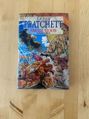 SMALL GODS by Terry Pratchett Discworld Hardback 1992 Gollancz 1st Edition