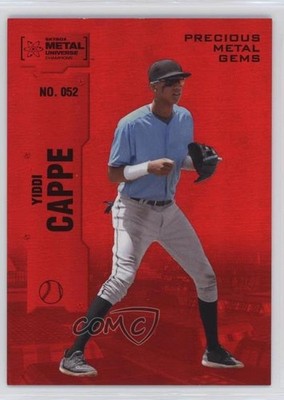 2022 Skybox Metal Universe Champions PMG Red 1/100 Yiddi Cappe #052 1q2