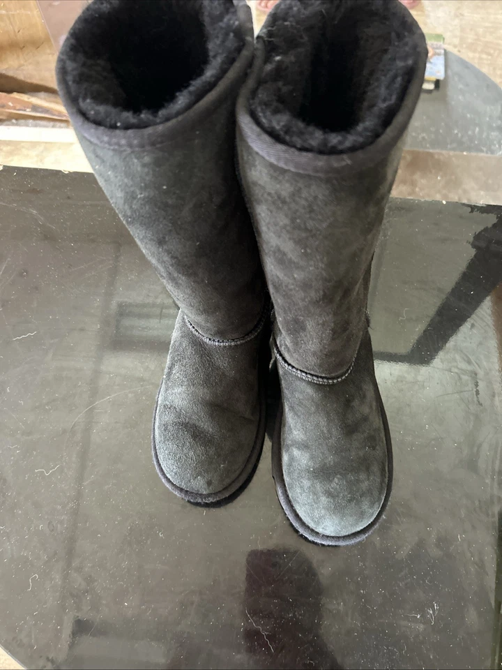 Ugg Classic Tall Black Boots Size 2  - Image 4 of 4
