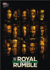 2026 Topps NOW Royal Rumble Riyadh 6 Card Set Presale