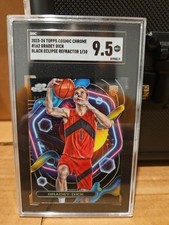 2023-24 Topps Cosmic Chrome - Gradey Dick #162 (RC) Black Eclipse