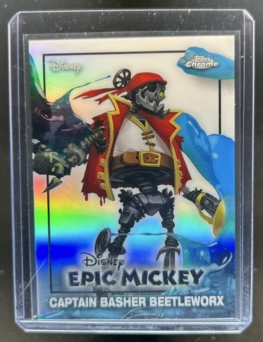 2026 Topps Disney Neon Captain Basher Beetleworx Epic Mickey #EM-9