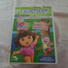 Dora the Explorer Camping Adventure DVD Keep Case Leapster Learning Game