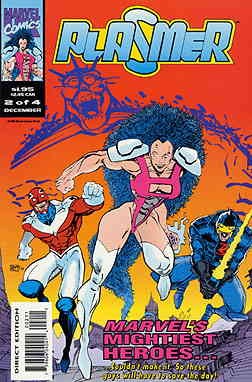 Plasmer #2 VF; Marvel UK | Black Knight - w/Bag+Board