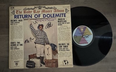 RUDY RAY MOORE ALBUM RETURN OF DOLEMITE  COMEDY NUDE COVER KING LABEL VINYL LP