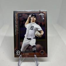2025 Topps Chrome Update Series - Rookie Debut Jackson Jobe (RC) Detroit C262