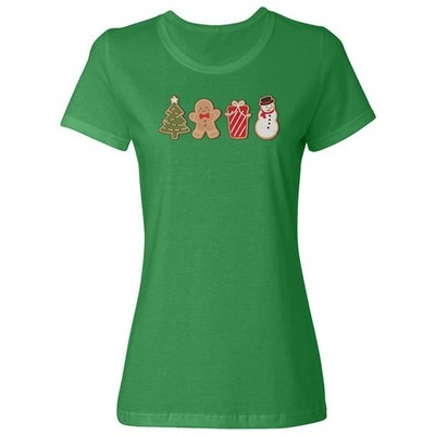 Little Christmas Magic Things - Cute Family Gift Ladies' Crewneck T-Shirt