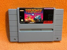Firepower 2000 Super Nintendo SNES Original Authentic Vintage Game Tested!