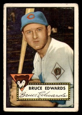 1952 Topps #224 Bruce Edwards G-VG Cubs     ID:345579