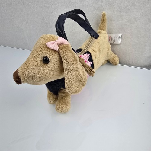 Gymboree Puppy School Argyle Knit Dog Purse EUC - Picture 3 of 4